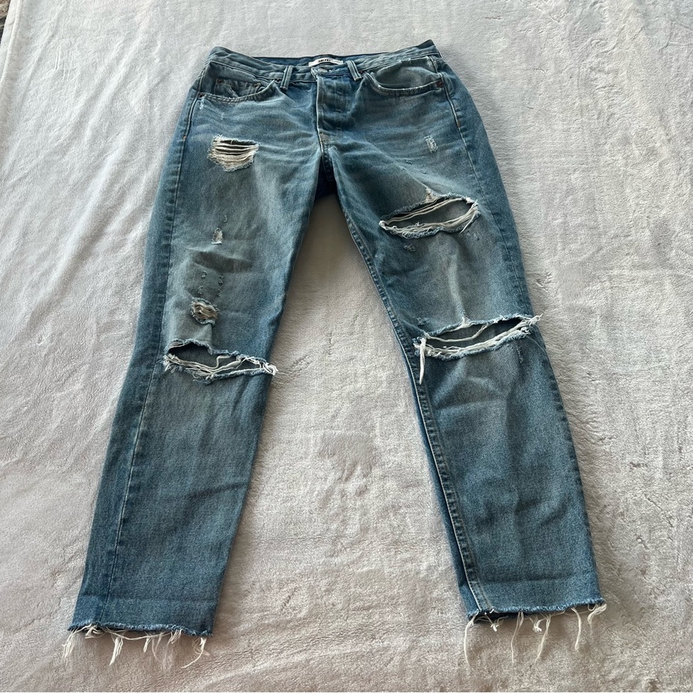 GRLFRND Karolina High-Rise Skinny Jean in A Little More Love - Picture 7 of 15